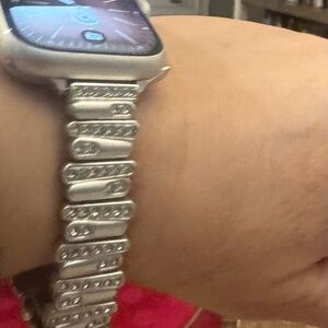 Apple Silver Crystal Link Apple Watch Band